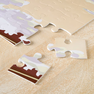 Oklahoma vintage travel poster jigsaw puzzle