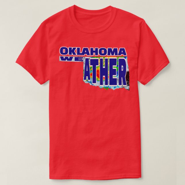 OKLAHOMA WEATHER T-Shirt (Design Front)