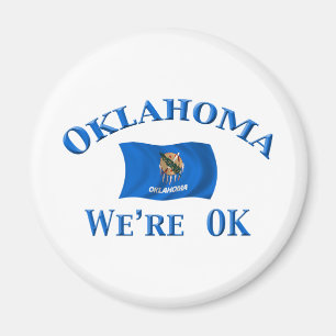 Oklahoma - We're OK Magnet
