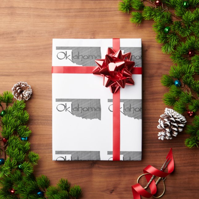 Oklahoma Wrapping Paper (Holiday Gift)