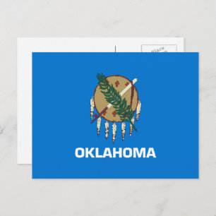 Oklahoman Flag, Flag of Oklahoma Postcard