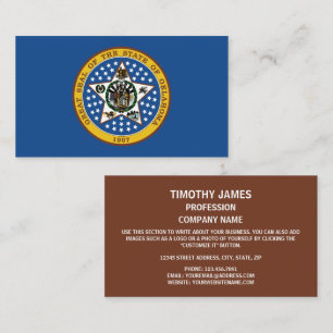 Oklahoman Seal, Seal of Oklahoma Business Card