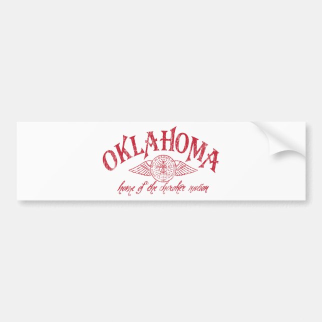 Oklahome Bumper Sticker (Front)