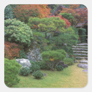 Okochi Sanso, Arashiyama, Kyoto, Japan Square Sticker
