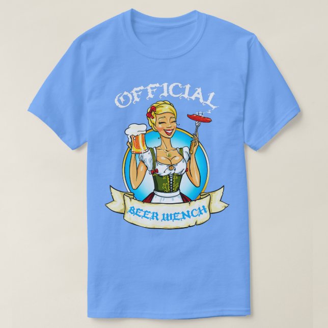 Oktoberfest 2023 Bavarian Munich Beer Festival Gif T-Shirt (Design Front)
