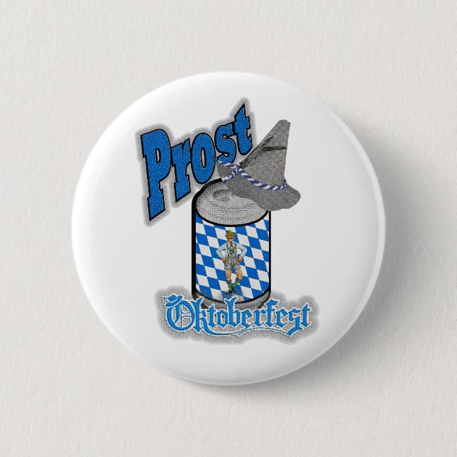 oktoberfest 6 cm round badge (Front)