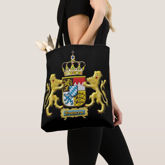 Oktoberfest- Bavaria Crest Tote Bag (Close Up)