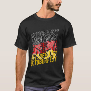 Oktoberfest Bavarian Crest Festival Beer Culture B T-Shirt