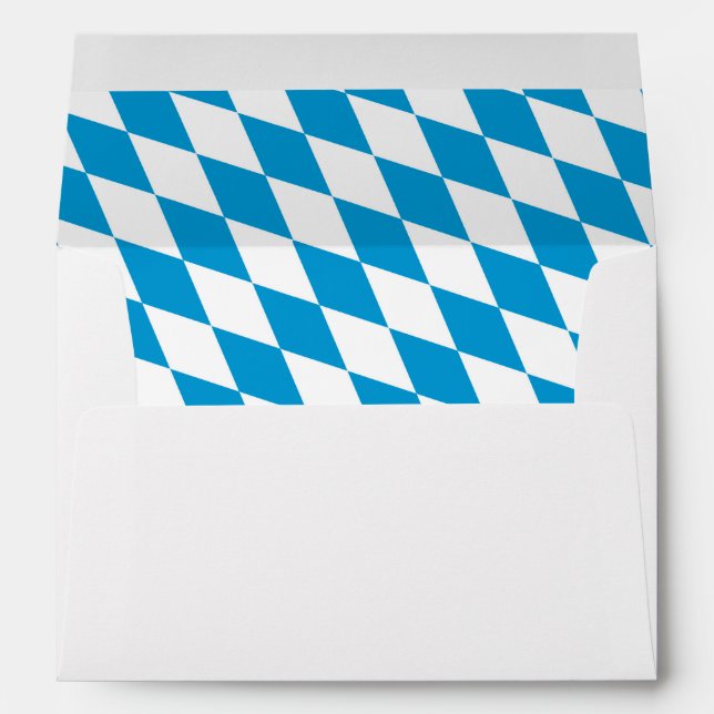 Oktoberfest, Bayern Colours Envelopes (Back (Bottom))