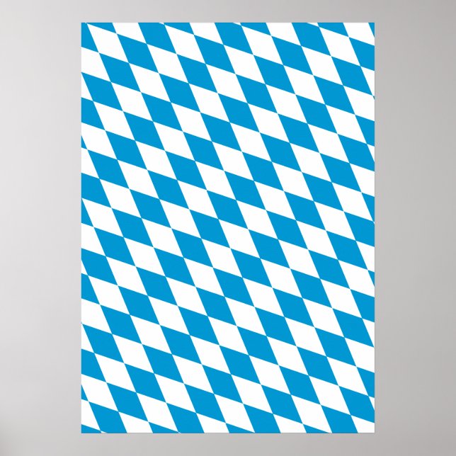 Oktoberfest, Bayern Colours Poster (Front)