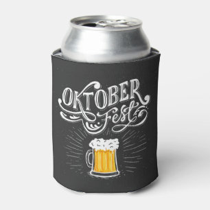 Oktoberfest Beer Bavarian Folk Festival Can Cooler