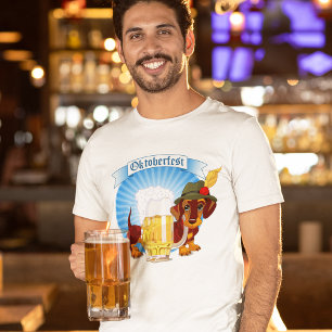 Oktoberfest Beer Hound Tri-Blend Shirt