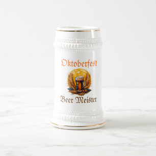 Oktoberfest Beer Meister Mug