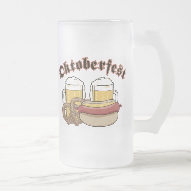 Oktoberfest beer mug (Right)