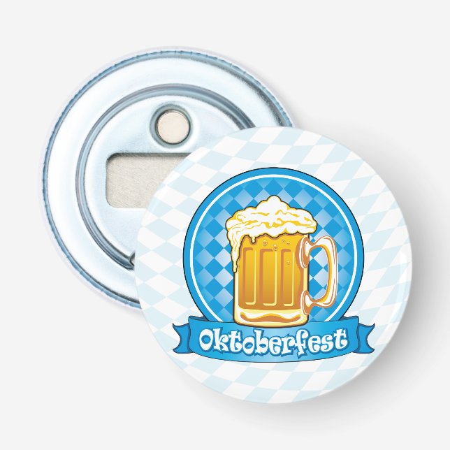 Oktoberfest Beer Mug Bottle Opener (Front)