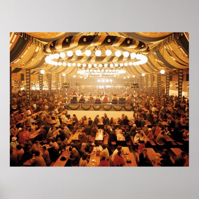 Oktoberfest Beer Tent Poster (Front)