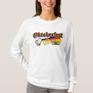 Oktoberfest Beer, Tuba and Pretzel T-Shirt