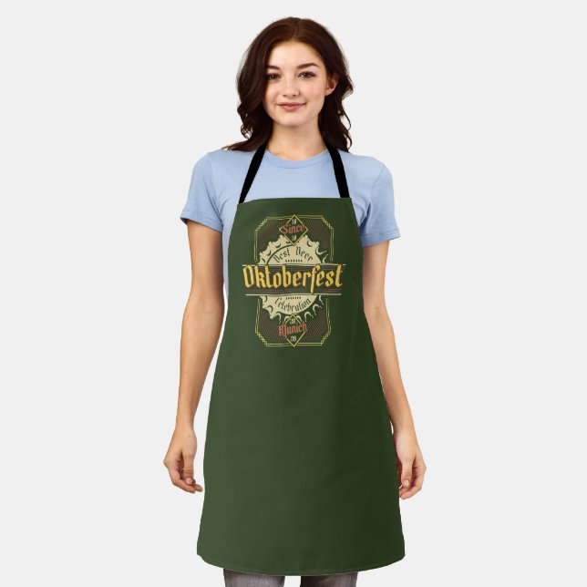Oktoberfest Best Beer Munich Celebration Apron (Worn)