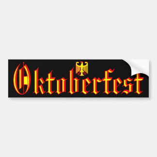 Oktoberfest Bumper Sticker