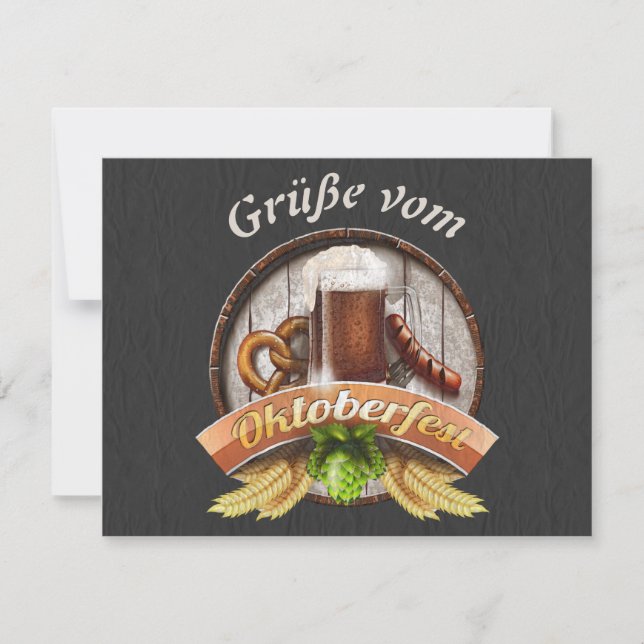 Oktoberfest Card (Front)