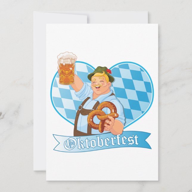 Oktoberfest Celebration Invitation (Front)
