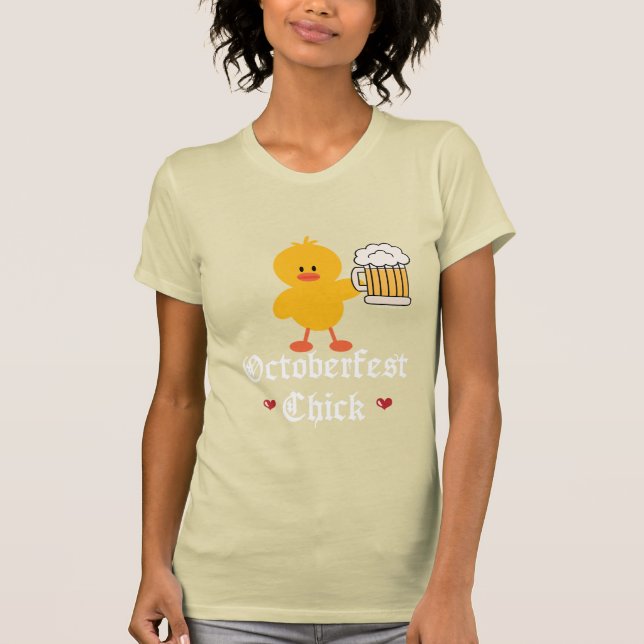 Oktoberfest Chick T-shirt (Front)
