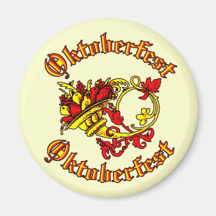 Oktoberfest Cornucopia Magnet