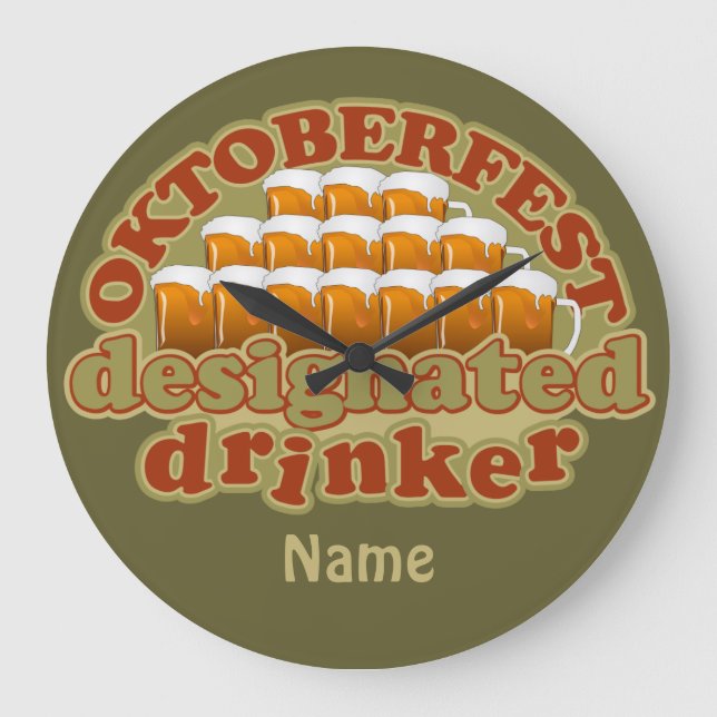 OKTOBERFEST custom clock (Front)