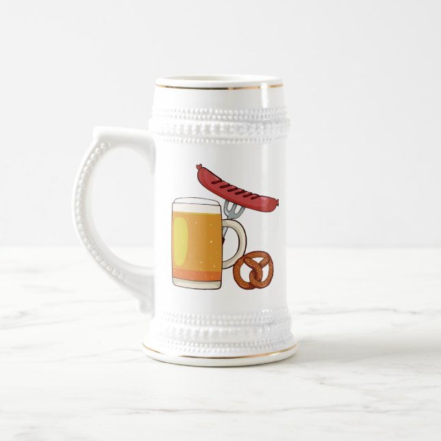 Oktoberfest custom name mugs (Left)