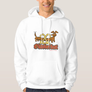 Oktoberfest Dachshund and Pretzel Hoodie