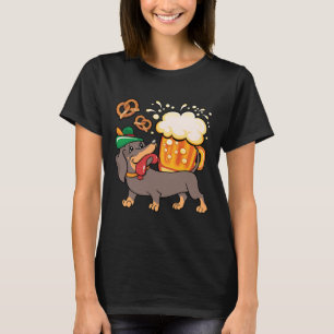Oktoberfest Dachshund German Wiener Dog T-Shirt