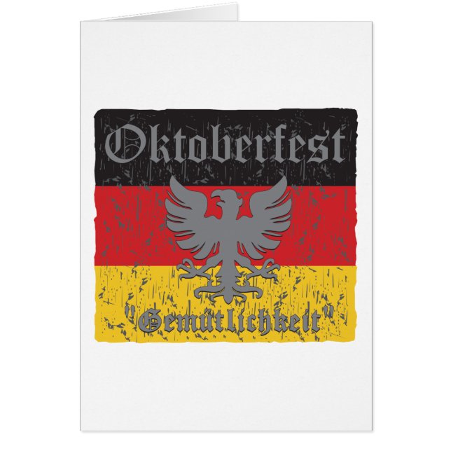 Oktoberfest Distressed Flag (Front)