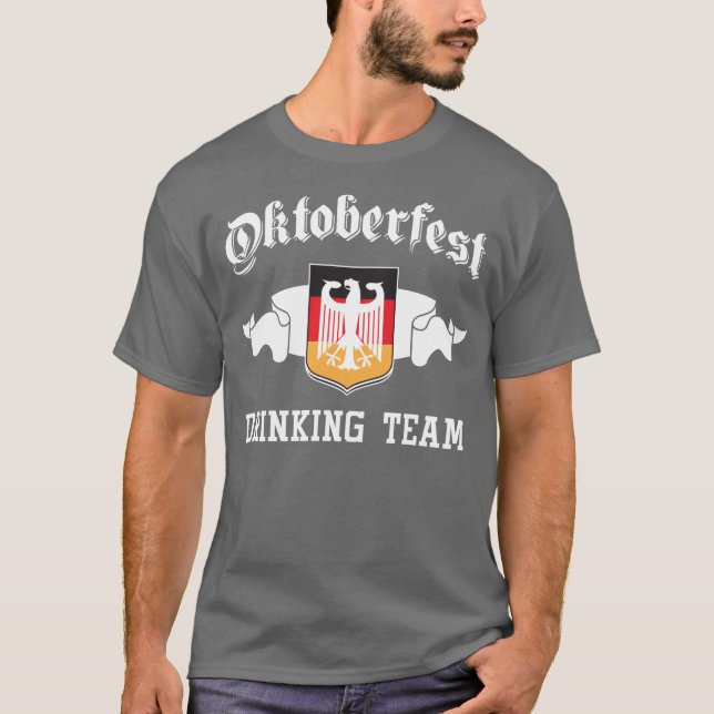 Oktoberfest drinking team T-Shirt (Front)