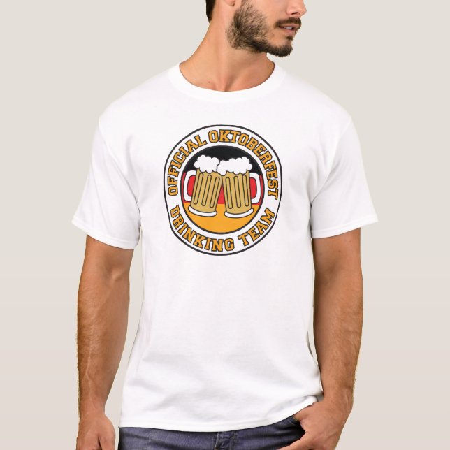 Oktoberfest Drinking Team T-Shirt (Front)