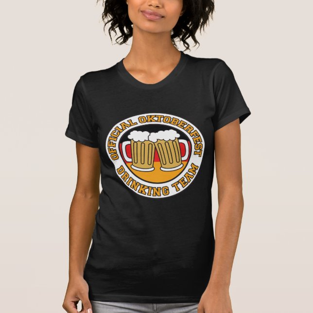 Oktoberfest Drinking Team T-Shirt (Front)