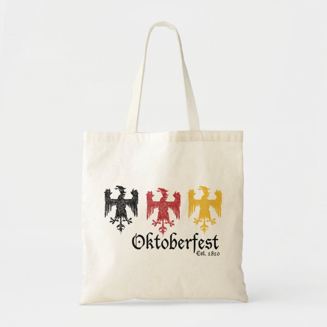 Oktoberfest Est. 1810 Tote Bag (Front)