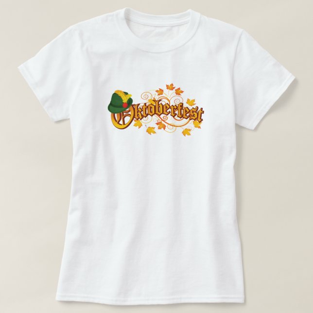 Oktoberfest Fall T-Shirt (Design Front)