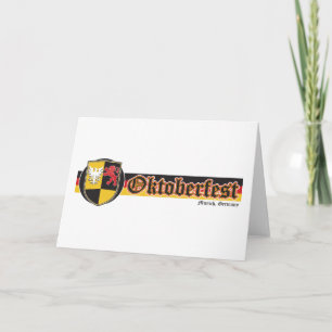 Oktoberfest-Fest-Banner Card