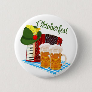 Oktoberfest Festival 6 Cm Round Badge