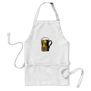 Oktoberfest Foamy Beer Mug Standard Apron