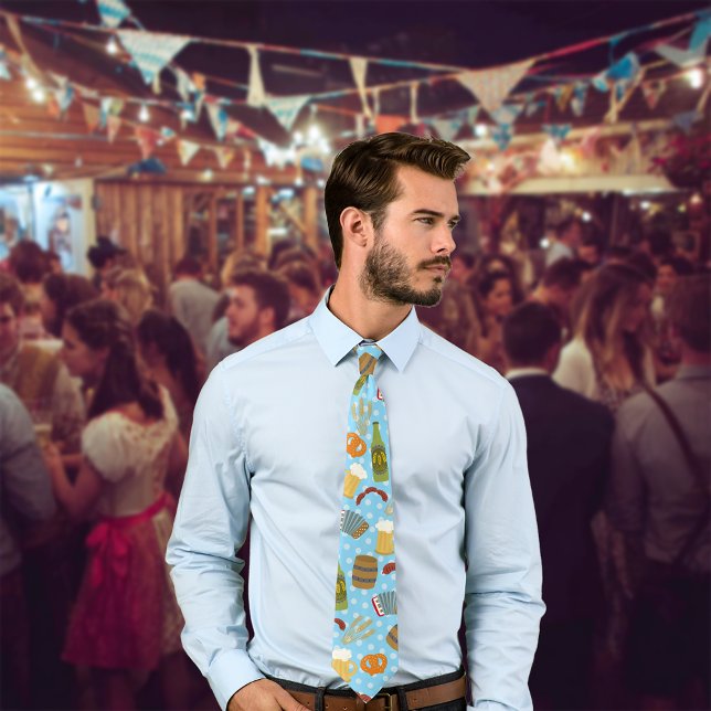 Oktoberfest Food and Drink Tie (Creator Uploaded)