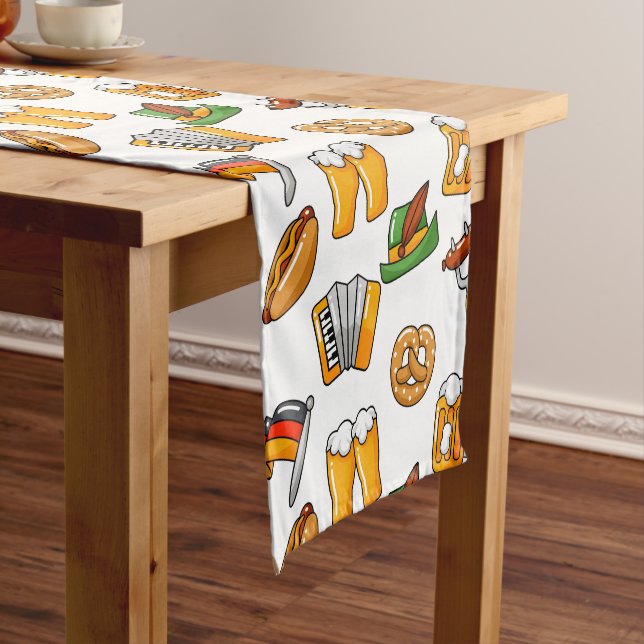Oktoberfest Fun  Short Table Runner (In Situ)
