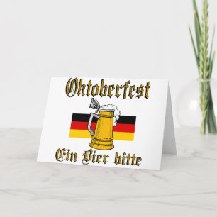 Oktoberfest Gear Card