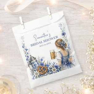 Oktoberfest German Beer Pretzel Bridal Shower Favour Bags
