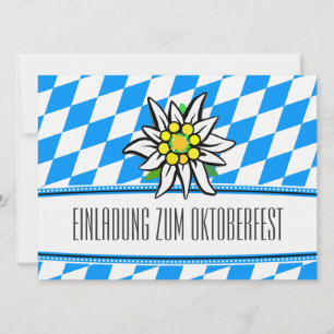 Oktoberfest german culture invitation