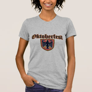 OKTOBERFEST German Fest Shield T-Shirt