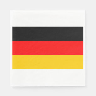 Oktoberfest German Flag Germany Theme Party Napkin