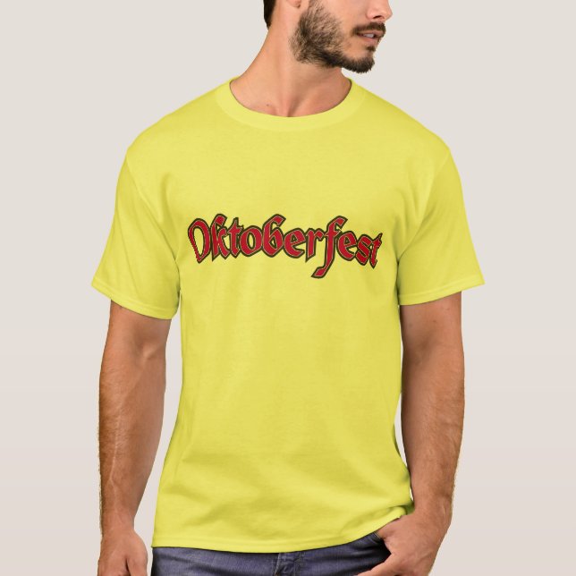 Oktoberfest Germany October Beer Deutschland T-Shirt (Front)