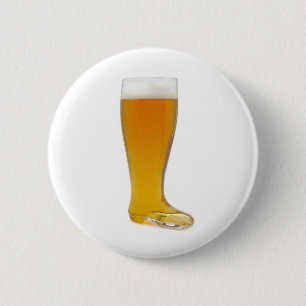 oktoberfest-glass-beer-boot 6 cm round badge