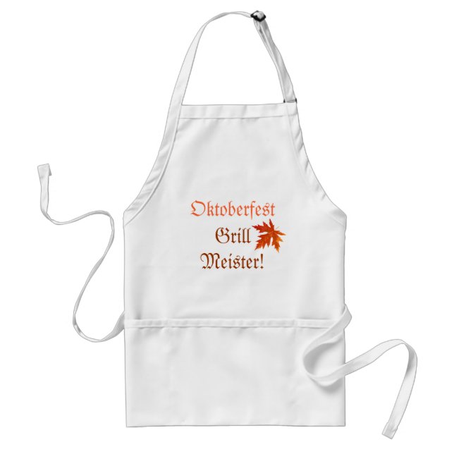 Oktoberfest Grill Meister Apron (Front)